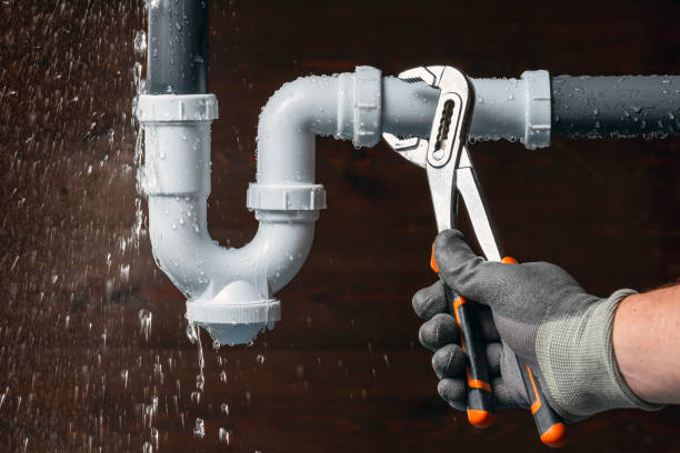 Professional Drain Cleaning technician working in Oakboro, NC